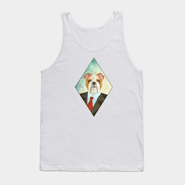 Mr. Woof Tank Top by aleibanez